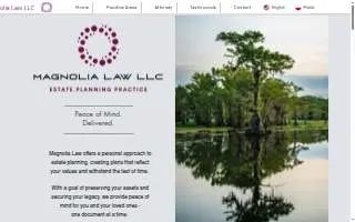 Magnolia Law of Baton Rouge website