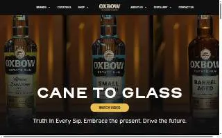 Oxbow Rum Distillery website