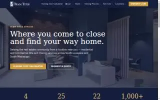 Team Title, LLC website