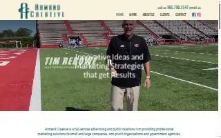 Armand Creative website