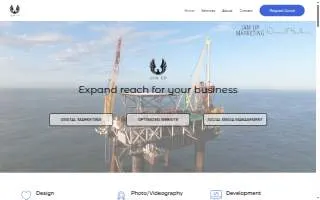 Jam Up Marketing of Bayou Cane website