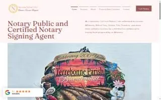 Nicosia Notary, LLC website