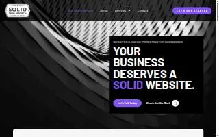 SOLID Web Service website