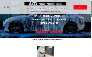 Auto king detail website