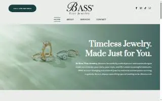 Bass' Fine Jewelry website