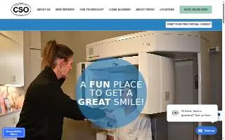Cosse & Silmon Orthodontics of Bossier City website