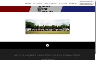 Killer For Hire, LLC website