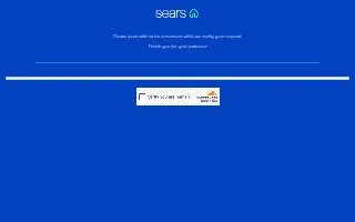 Sears Appliance Repair website