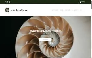 The Yoga Room of Kinetic Wellness website