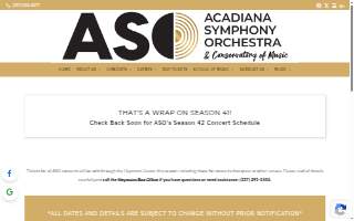 Acadiana Symphony Orchestra & Conservatory of Music