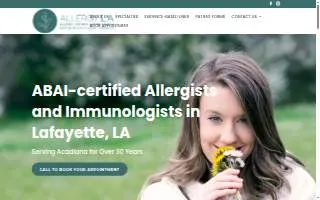 Allergy LA: Allergy, Asthma & Immunology Center of Southwest Louisiana website