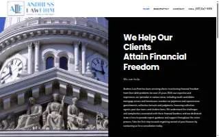 Andress Law Firm of Broussard website