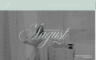 August Interiors Studio of Broussard website