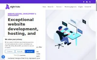 Eight Hats Website Development, Hosting, & Management Solutions of Broussard website