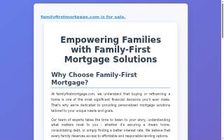 Family First Mortgage