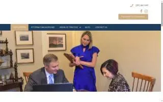 Frederick Law Firm website