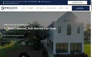 Knezek Law website