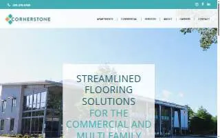 Cornerstone Flooring Companies - Commercial Flooring website