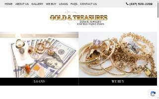 Gold & Treasures Estate Jewelry and Boutique Pawn
