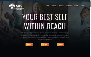 MTS Physical Therapy & Wellness website