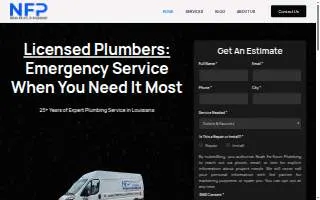 Noah Fa-Kouri Plumbing, LLC website
