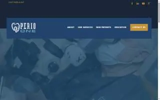 Perio One: Offices of M. Randal Comeaux, DDS and Bryan S. Pearson, DDS, MS website