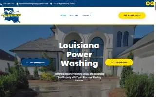 Louisiana Power Washing of Central website