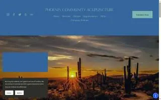 Acupuncture Wellness Community Clinic website