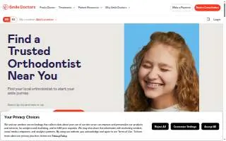 Smile Doctors by DN Ortho - Chalmette website
