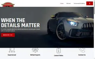 All Day Car Care website