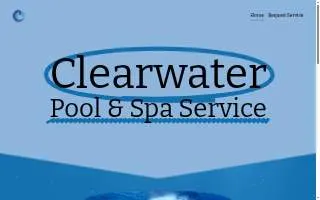 Clearwater Pool & Spa Service website