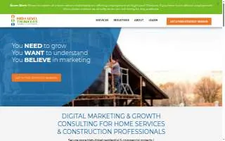 High Level Thinkers website