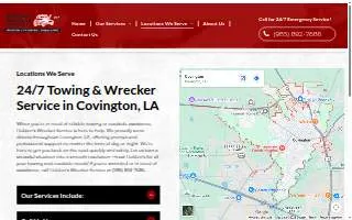 Holden's Wrecker Service website