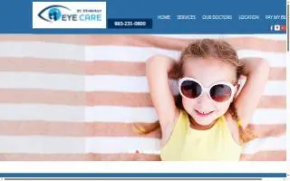 St.Tammany Eye Care website