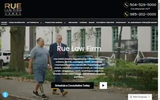 Stephen Rue & Associates/ Rue Law Firm of Covington website