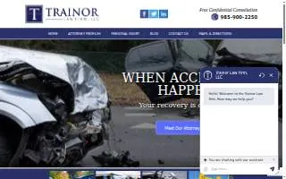 Trainor Law Firm, LLC website