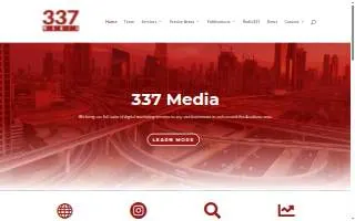337 Media LLC of Crowley website