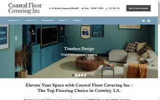 Coastal Floor Covering Inc website