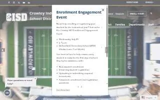 Crowley Mental Health Center website