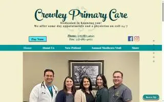 Crowley Primary Care, LLC website
