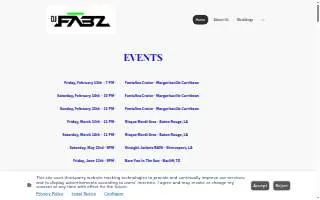 DJ FABZ website
