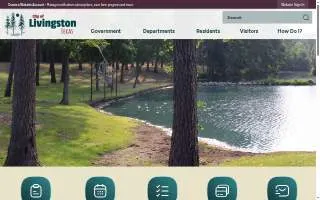 Livingston Council On Aging website