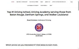 Road Scholars Institute of Driving website