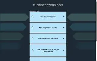 The Inspectors Computer Services website
