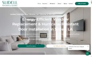 Slidell Windows & Doors of Estelle website