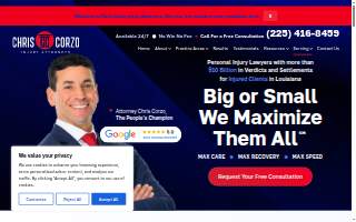 Chris Corzo Injury Attorneys - Gonzales