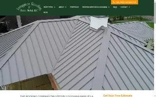 Livingston Roofing & Sheet Metal website