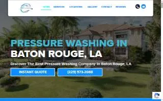 Oasis Softwash website