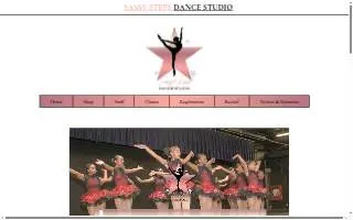Sassy Steps Dance Studio website