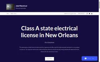 Jolof Electrical of Gretna website